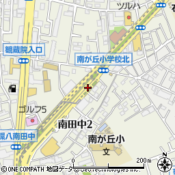 東京都練馬区南田中2丁目周辺の地図