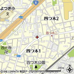 東京都葛飾区四つ木1丁目32-7周辺の地図