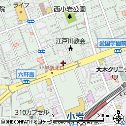 千成ビル周辺の地図
