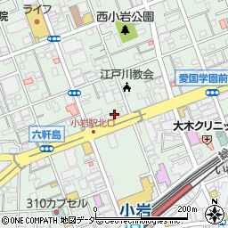 株式会社ケア２１江戸川周辺の地図