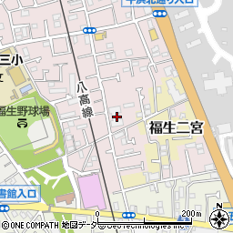 東京都福生市福生2462周辺の地図