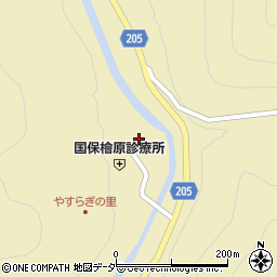 檜原村役場　福祉作業所周辺の地図