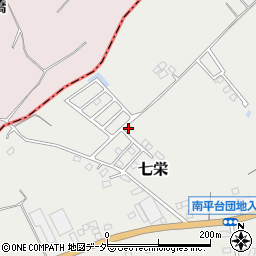 千葉県富里市七栄49-34周辺の地図