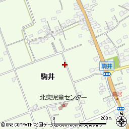 山梨県韮崎市藤井町駒井4342周辺の地図