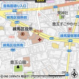 東京都練馬区豊玉北6丁目4周辺の地図