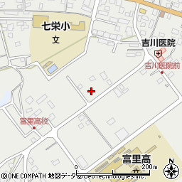 千葉県富里市七栄138周辺の地図