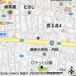 株式会社ケアサービス伊東練馬営業所周辺の地図