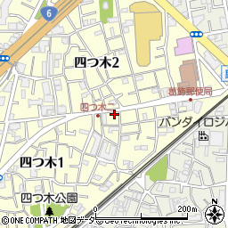 東京都葛飾区四つ木1丁目44-5周辺の地図