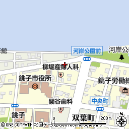 千葉県石油協同組合　銚子支部周辺の地図