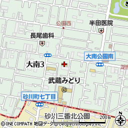 ファミリーマート武蔵村山大南通り店周辺の地図