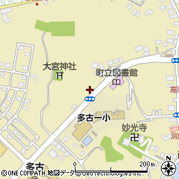 千葉県香取郡多古町多古2574周辺の地図