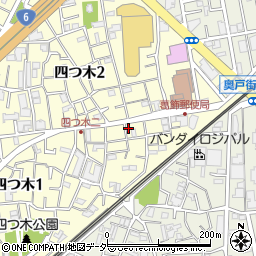 東京都葛飾区四つ木1丁目46-3周辺の地図