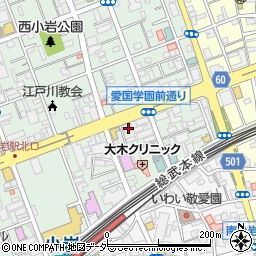 東京都江戸川区西小岩1丁目29-5周辺の地図