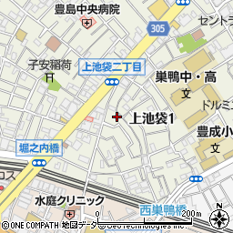 東京ゲストハウス周辺の地図