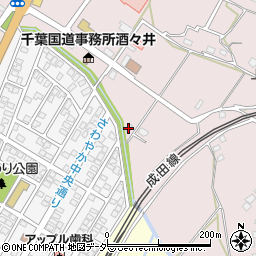 千葉県印旛郡酒々井町上岩橋1172-2周辺の地図