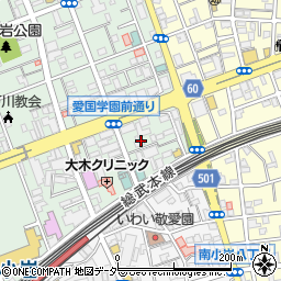 東京都江戸川区西小岩1丁目30-4周辺の地図