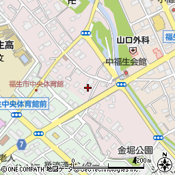 東京都福生市福生418周辺の地図