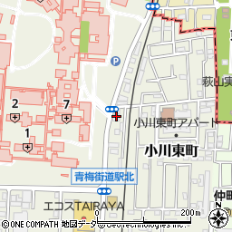 さくら薬局小平萩山店周辺の地図