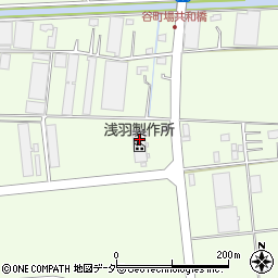 株式会社浅羽製作所　旭工場周辺の地図