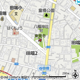 東覚寺周辺の地図