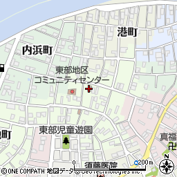 銚子本町郵便局周辺の地図