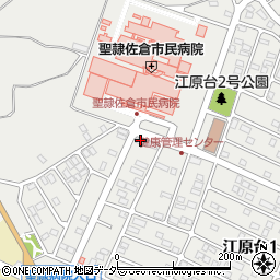佐倉メロン薬局周辺の地図