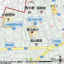 東京都江戸川区西小岩3丁目19周辺の地図