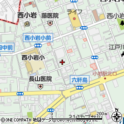 東京都江戸川区西小岩3丁目29-19周辺の地図