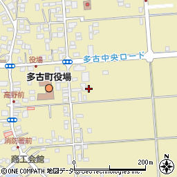 千葉県香取郡多古町多古674周辺の地図