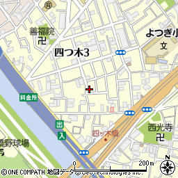 東京都葛飾区四つ木3丁目12-12周辺の地図