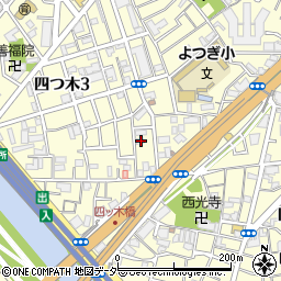 東京都葛飾区四つ木3丁目15-5周辺の地図