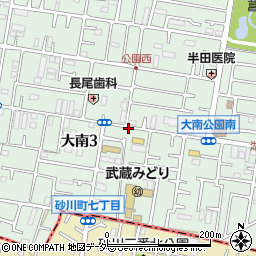 プライム薬局　大南店周辺の地図