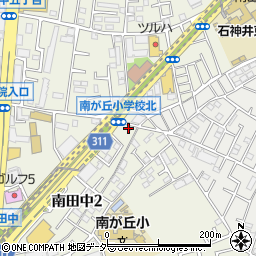 クオール薬局南田中店周辺の地図
