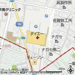 ダイエー武蔵村山店周辺の地図