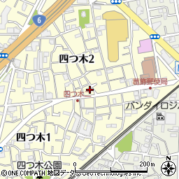東京都葛飾区四つ木2丁目8-1周辺の地図