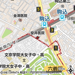 安井医院周辺の地図