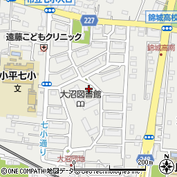 東京都小平市大沼町7丁目周辺の地図