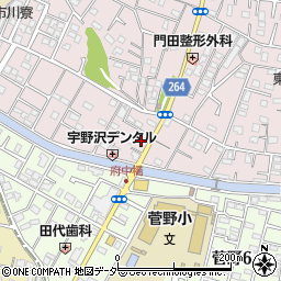 山崎洋品店周辺の地図