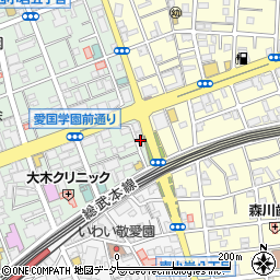東京都江戸川区西小岩1丁目30-17周辺の地図