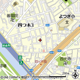 東京都葛飾区四つ木3丁目12-7周辺の地図