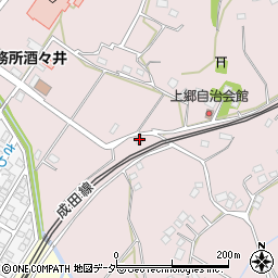 千葉県印旛郡酒々井町上岩橋1293周辺の地図