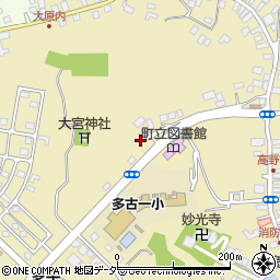 千葉県香取郡多古町多古2573周辺の地図