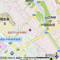 東京都福生市福生425周辺の地図