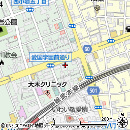 東京都江戸川区西小岩1丁目30-11周辺の地図