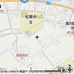 千葉県富里市七栄138-7周辺の地図