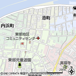 千葉県銚子市本町周辺の地図