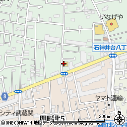 すき家練馬南大泉店周辺の地図