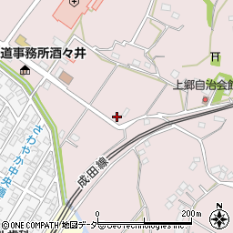千葉県印旛郡酒々井町上岩橋1210周辺の地図