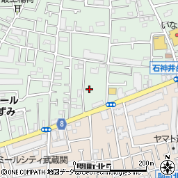 東京都練馬区南大泉1丁目18周辺の地図