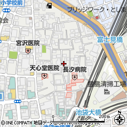 東京都豊島区池袋1丁目10-3周辺の地図